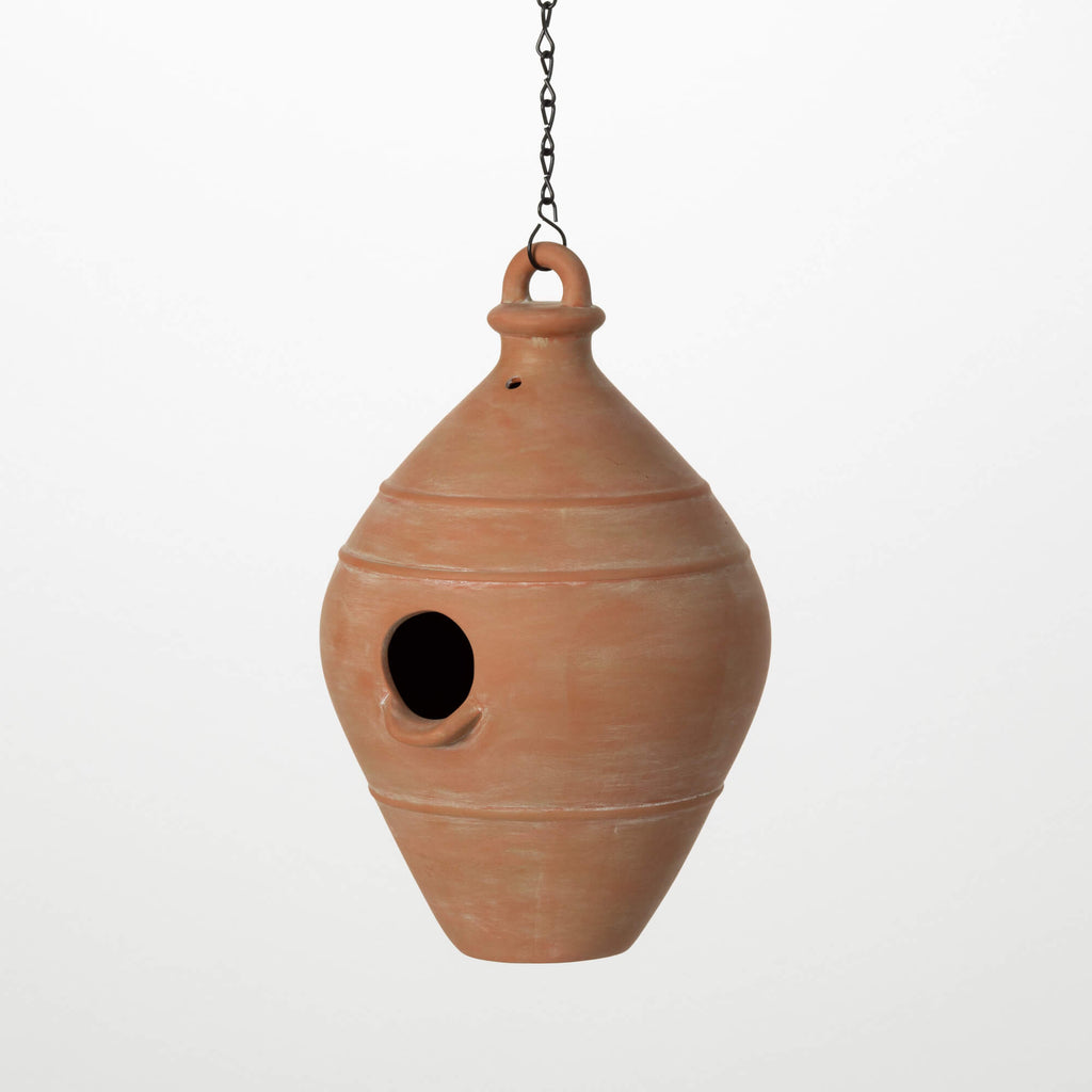 Honey Pot Terracotta Birdhouse