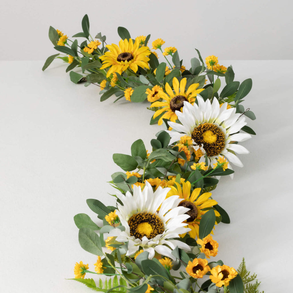 Sunflower Gingham Garland     