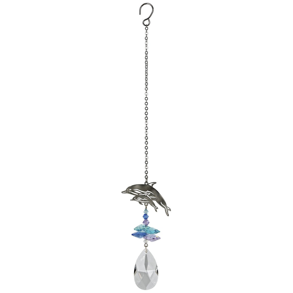 Crystal Fantasy Suncatcher - Dolphins full product image