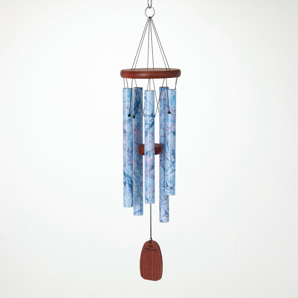 Woodstock Décor Chime - Sky Blue Marble