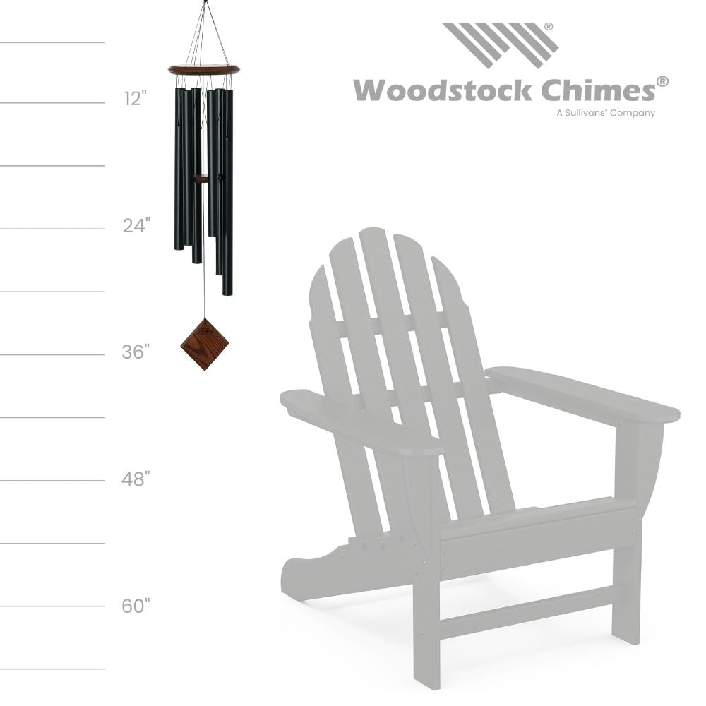 Encore® Chimes of Earth™ - Black/Teak