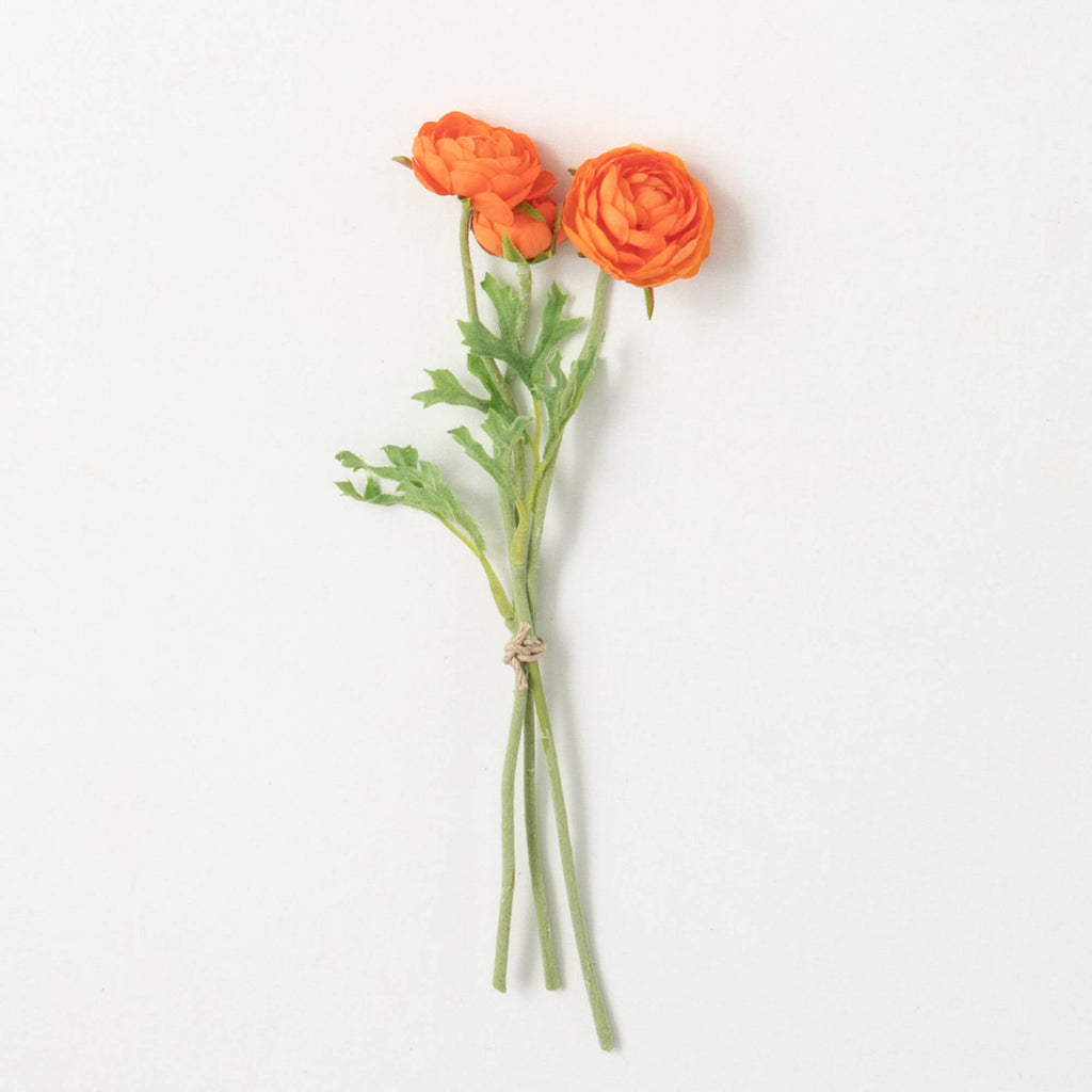 Orange Ranunculus Spray       