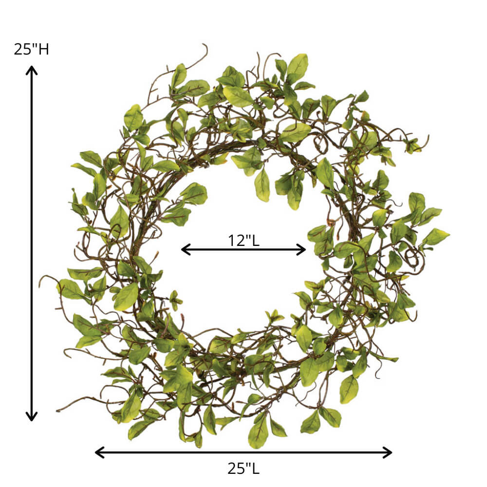 Leaf & Twig Wreath            