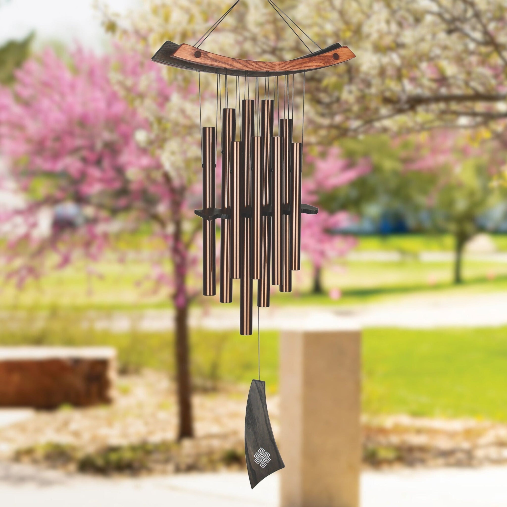 Woodstock Healing Chime - Bronze