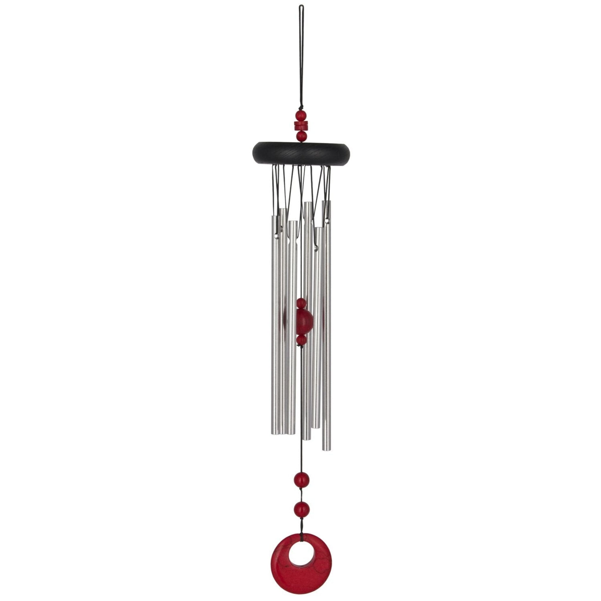 Chakra Wind Chimes w/Semi-Precious Stones | Wind & Weather