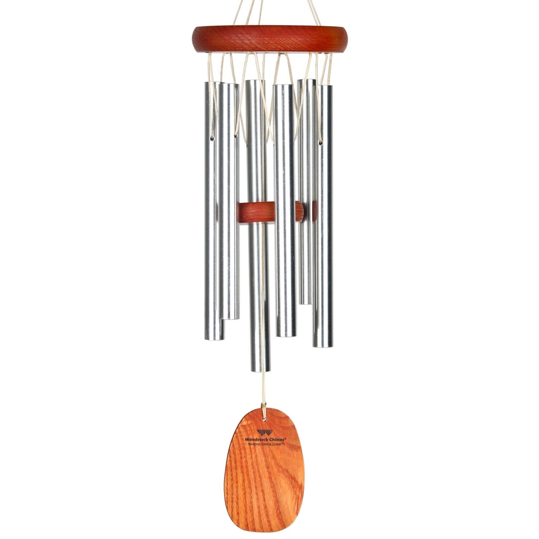 Small Weather-Resistant Aluminum & Bamboo Amazing Grace Tone Wind