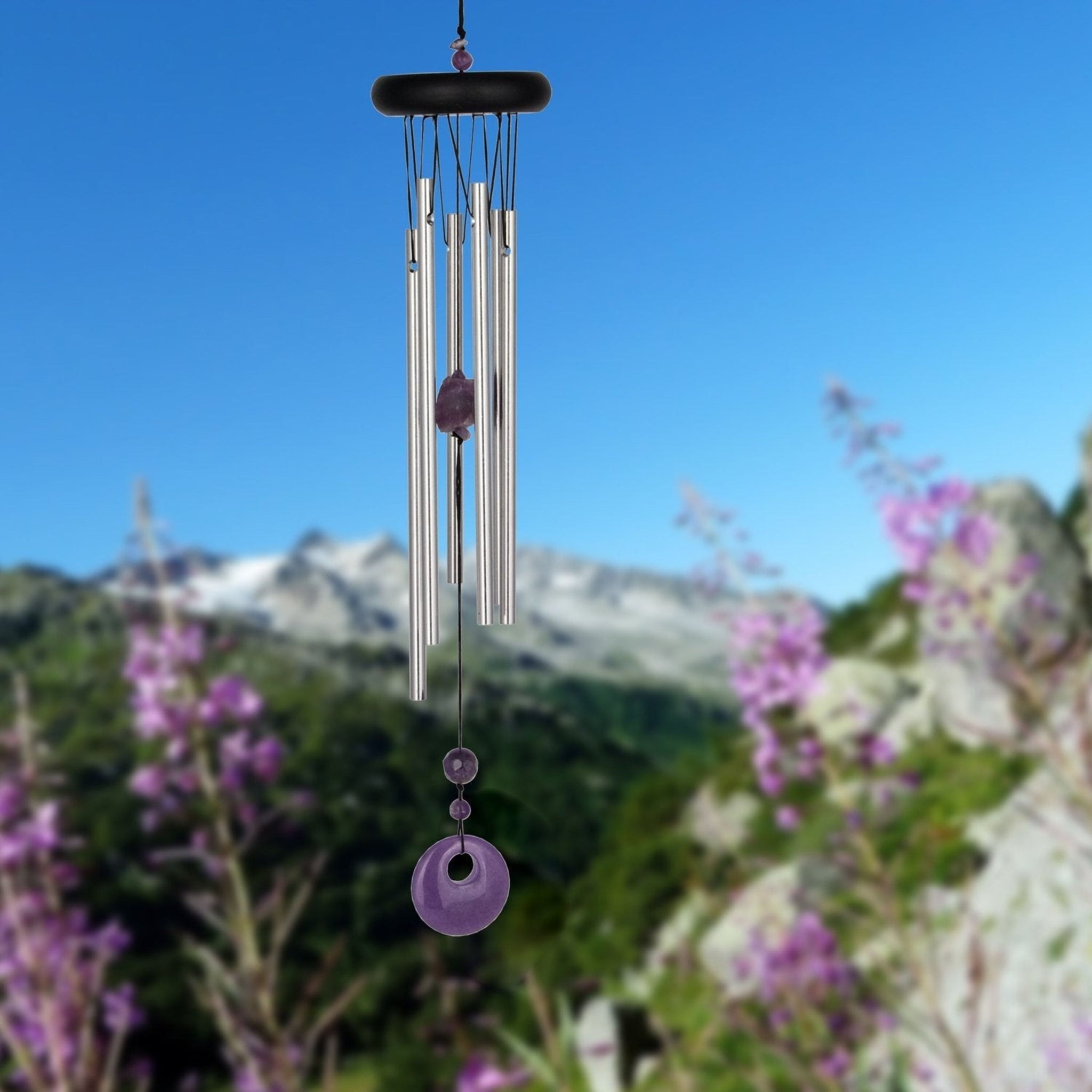 Woodstock Chakra Chimes - Amethyst