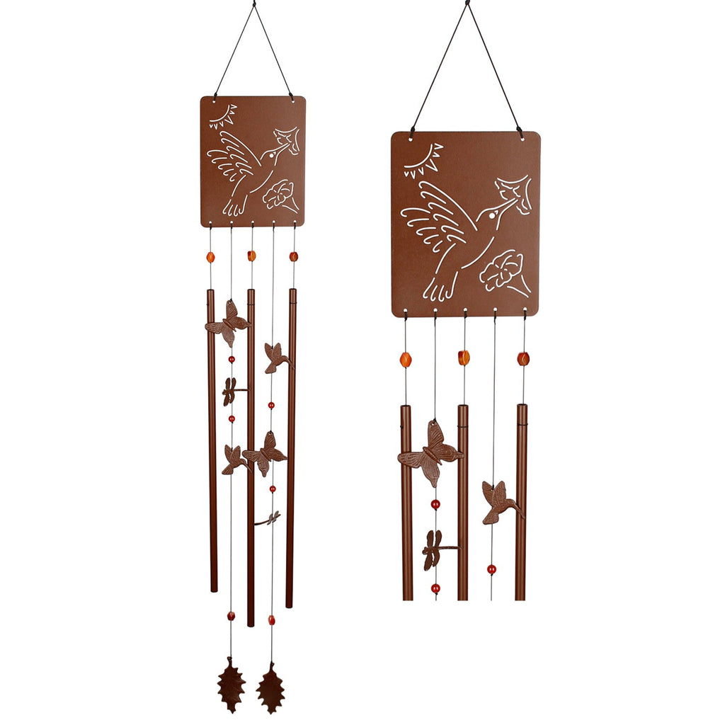 Victorian Garden Chime - Lg Hummingbird