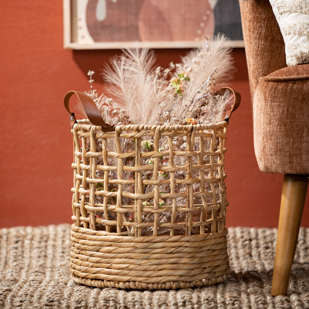 Open Weave Handled Baskets 3  