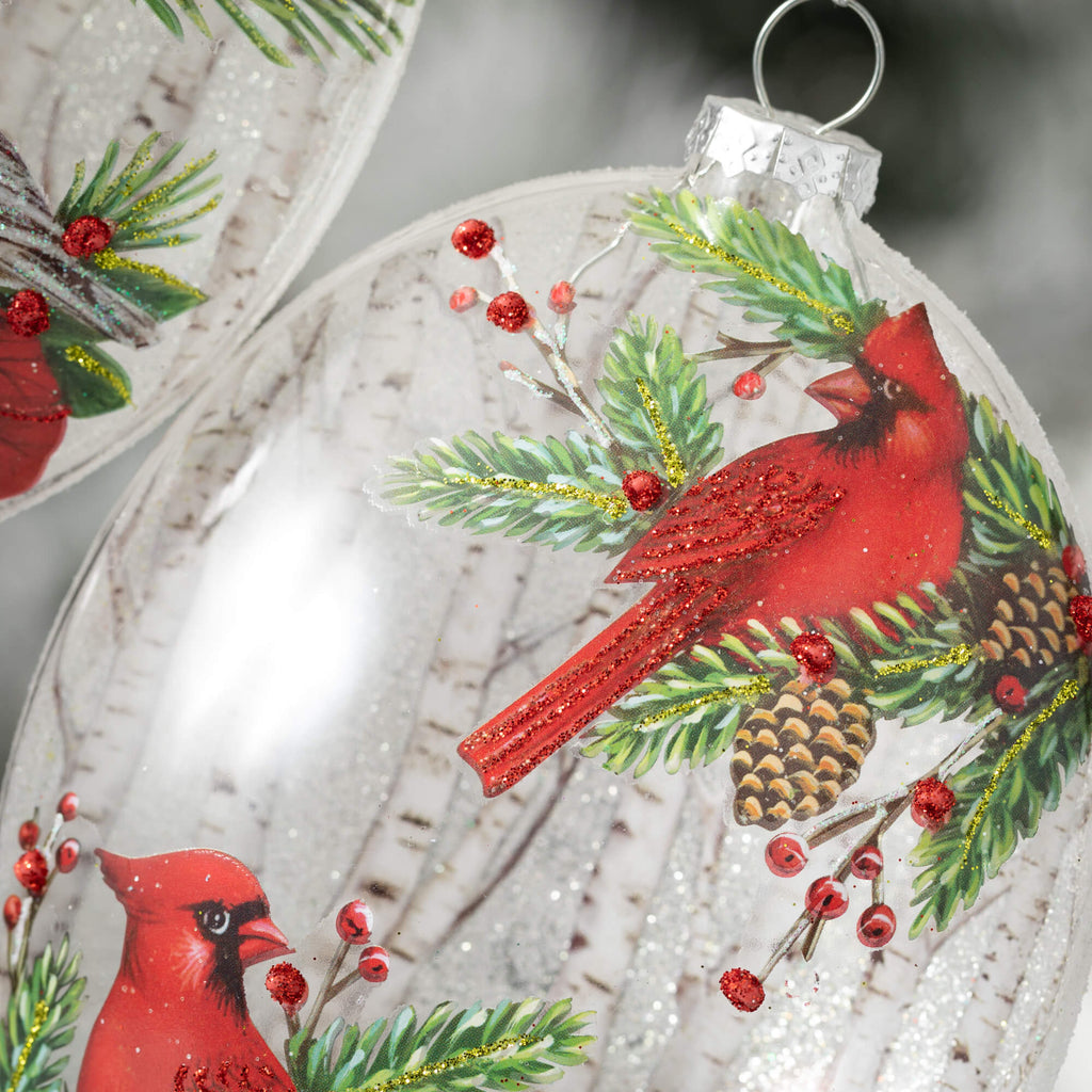 Bird Disc Ornament Set        