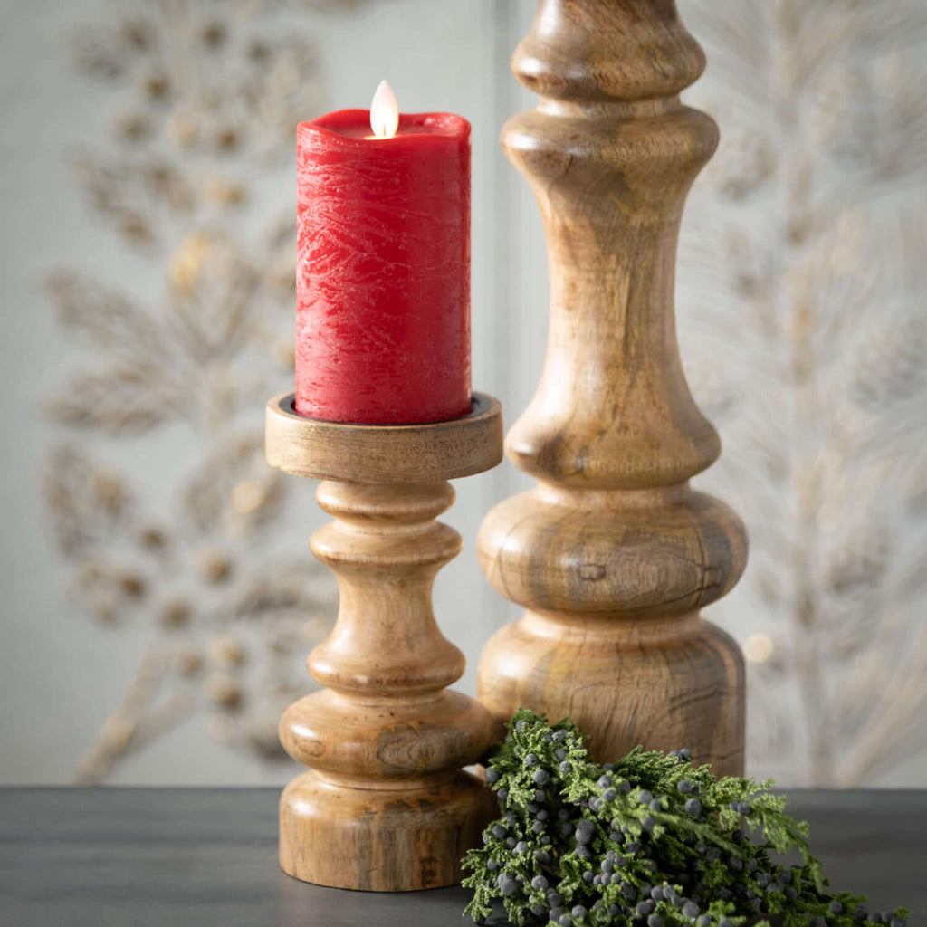 Pillar Candleholder Set Of 3  