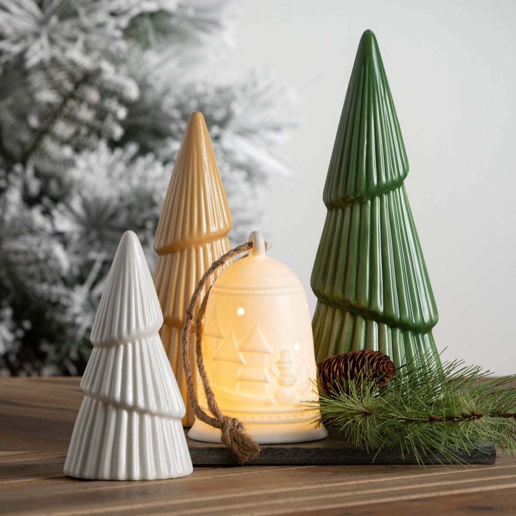 Shaped Mini Cone Tree Set Of 3