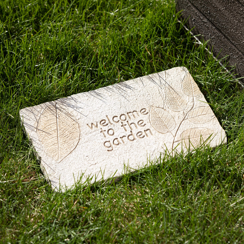 Welcome Garden Stepping Stone 