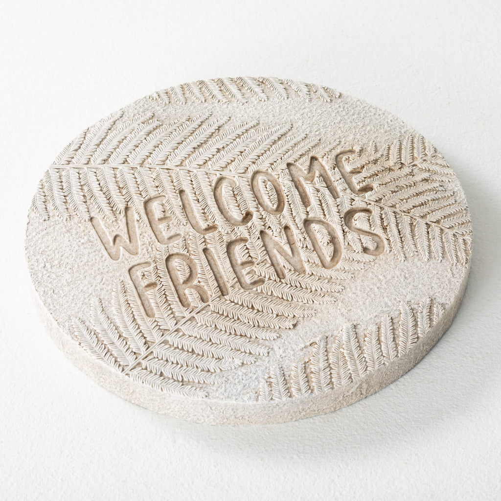 Welcome Friends Stepping Stone