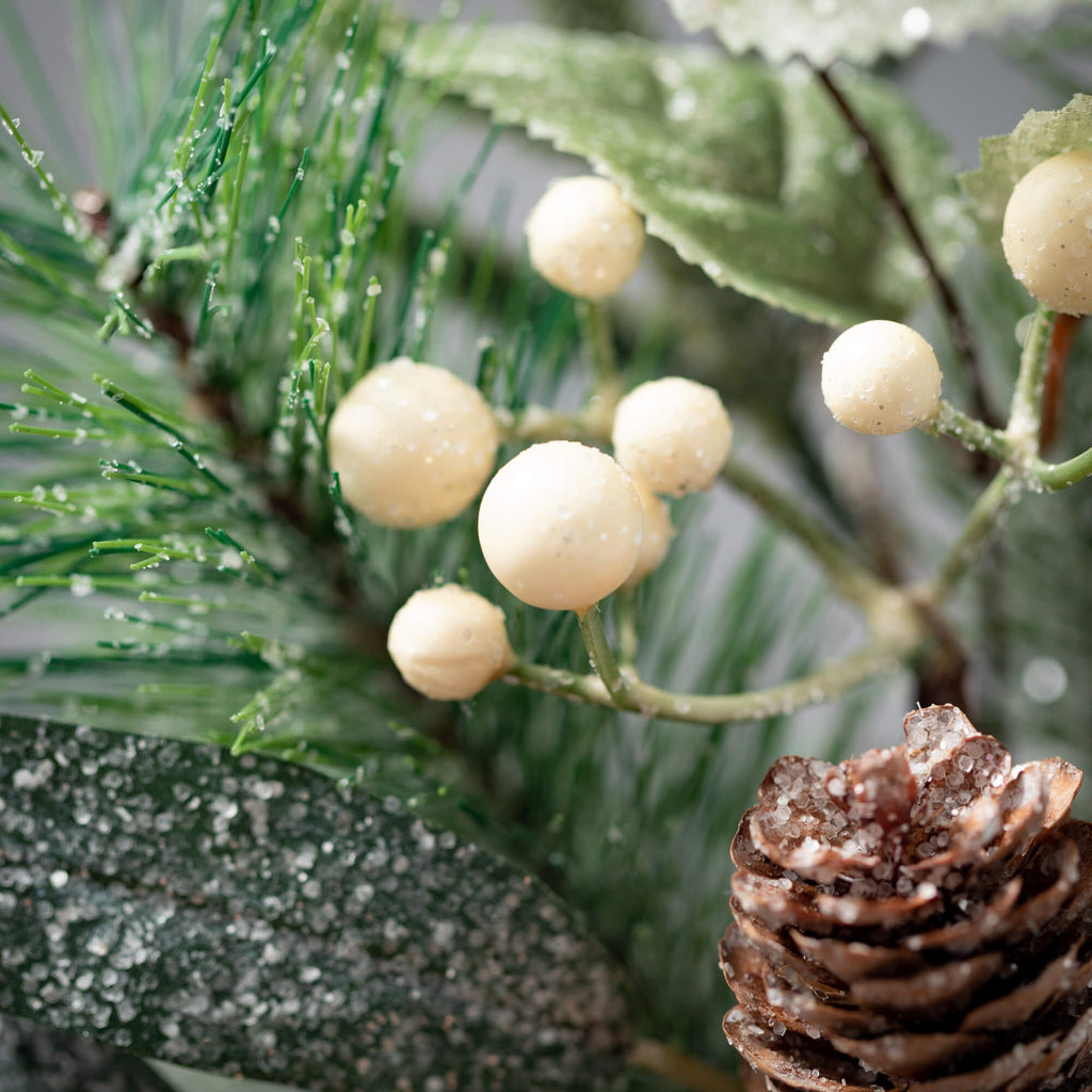 Berry And Pinecone Spray      