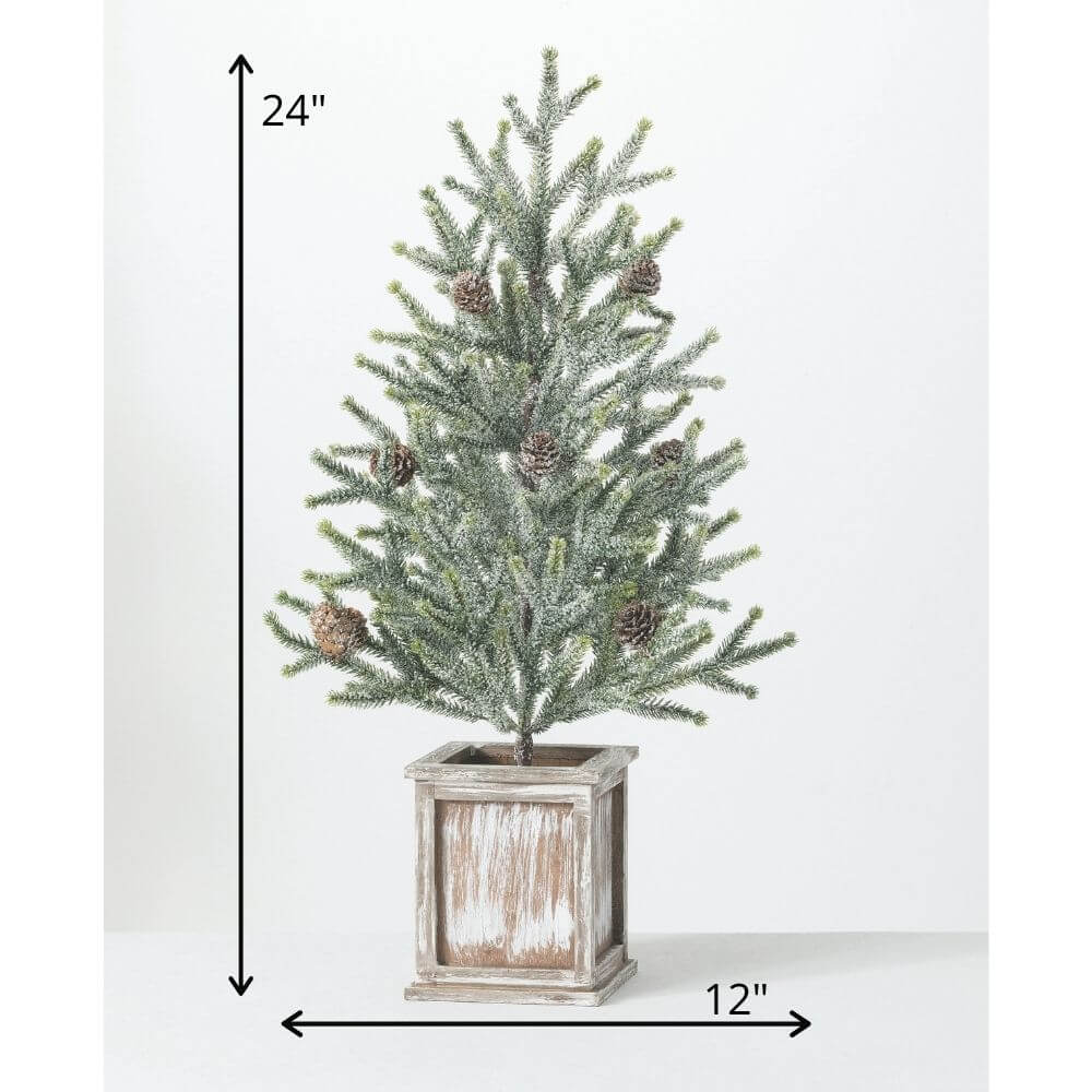 Potted 24" Pine Tree          