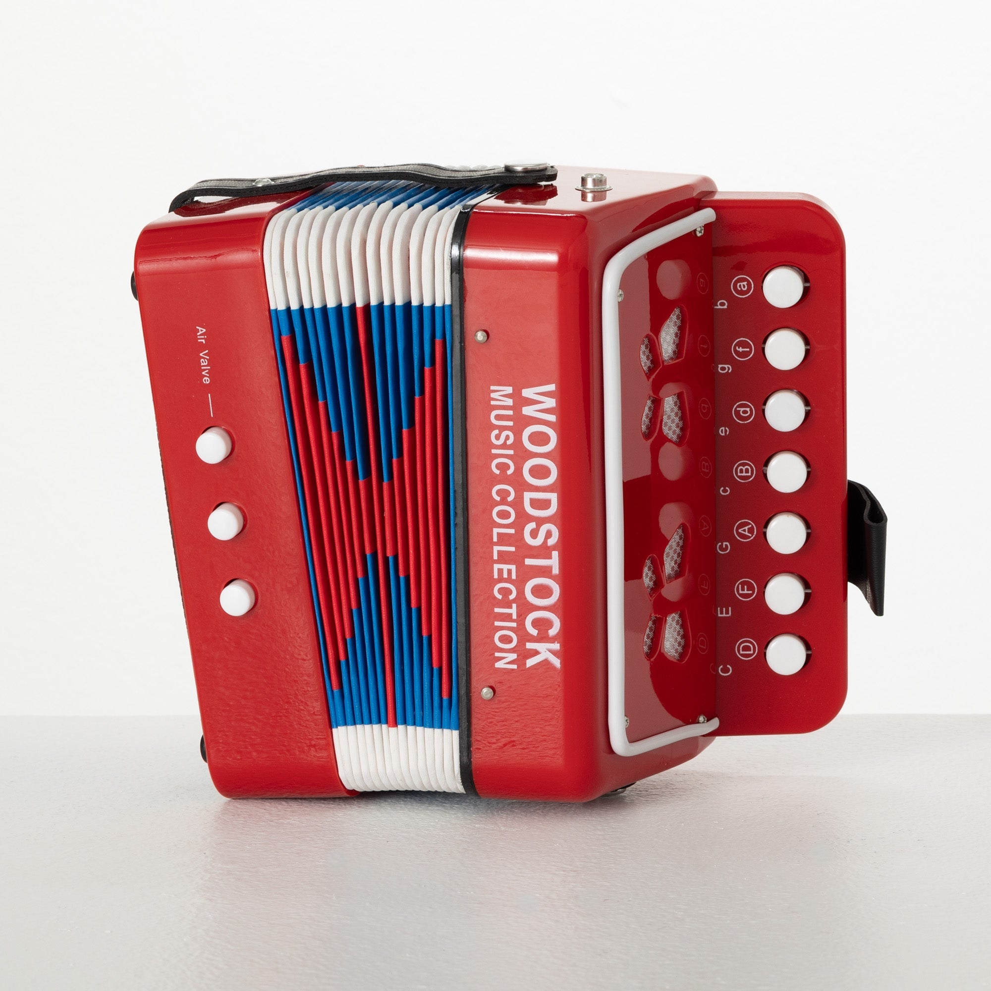 Kid's Red Accordion 7