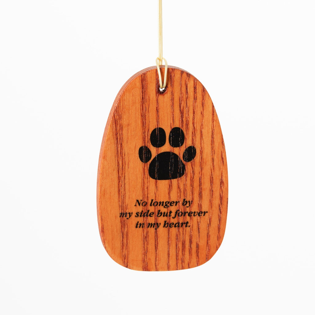 Woodstock Pet Sympathy Chime™ - Paw Print