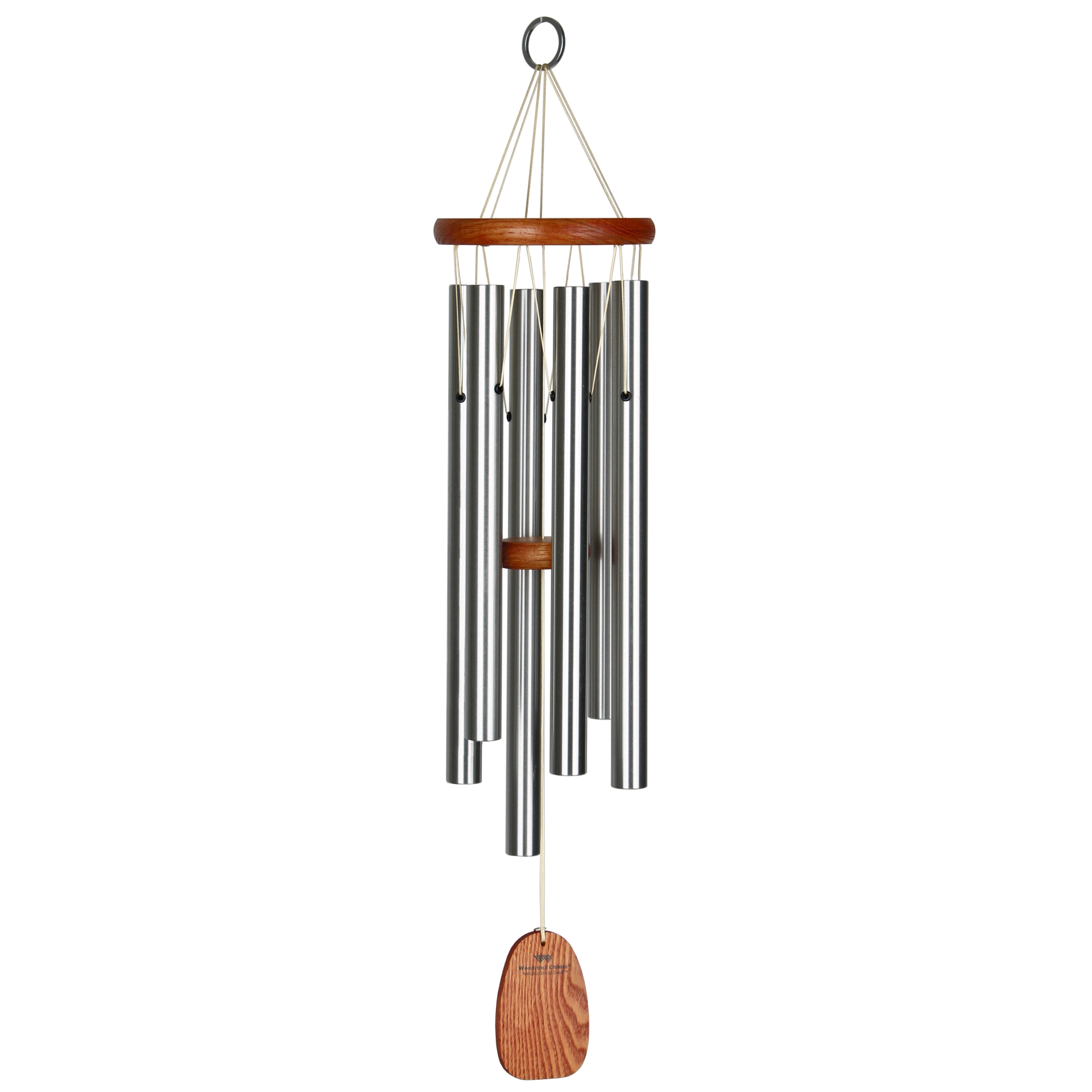 Amazing Grace Chime - Medium, Silver by Woodstock Chimes