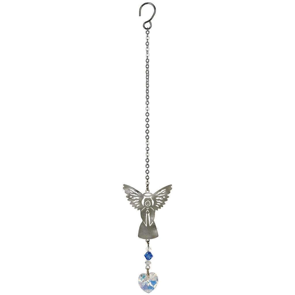 Birthstone Angel Crystal Suncatcher - September full product image