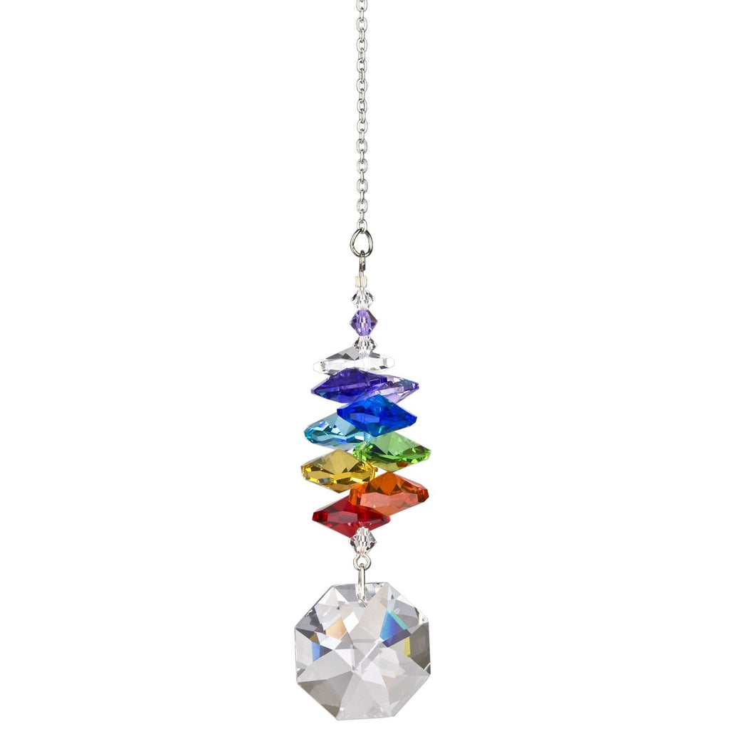 Crystal Rainbow Cascade Suncatcher - Octagon alernate product image