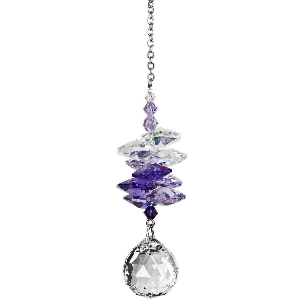 Crystal Sunrise Cascade Suncatcher - Purple alernate product image