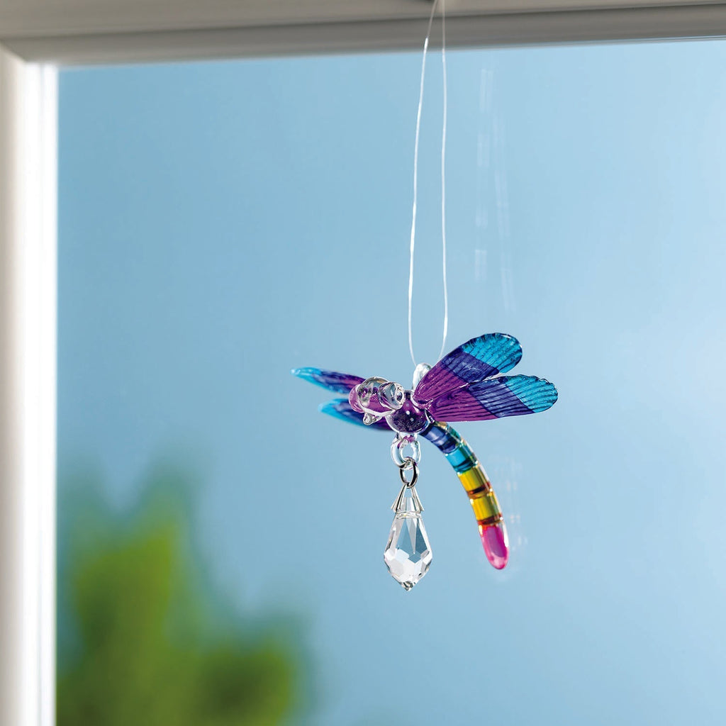 Fantasy Glass Suncatcher - Dragonfly, Tropical lifestyle image