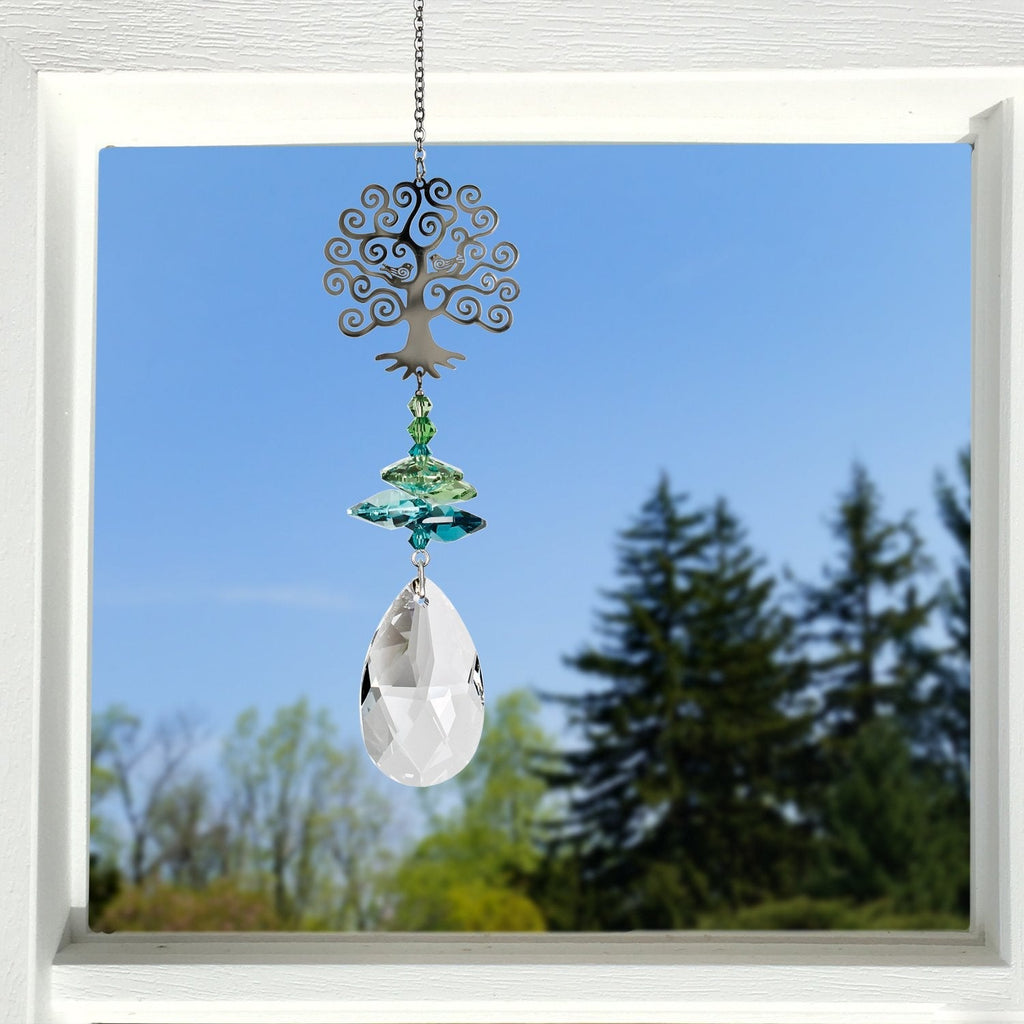 Crystal Fantasy Suncatcher - Tree of Life lifestyle image