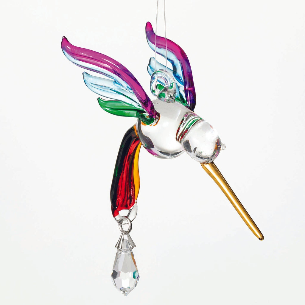 Fantasy Glass Suncatcher - Hummingbird, Summer Rainbow main image