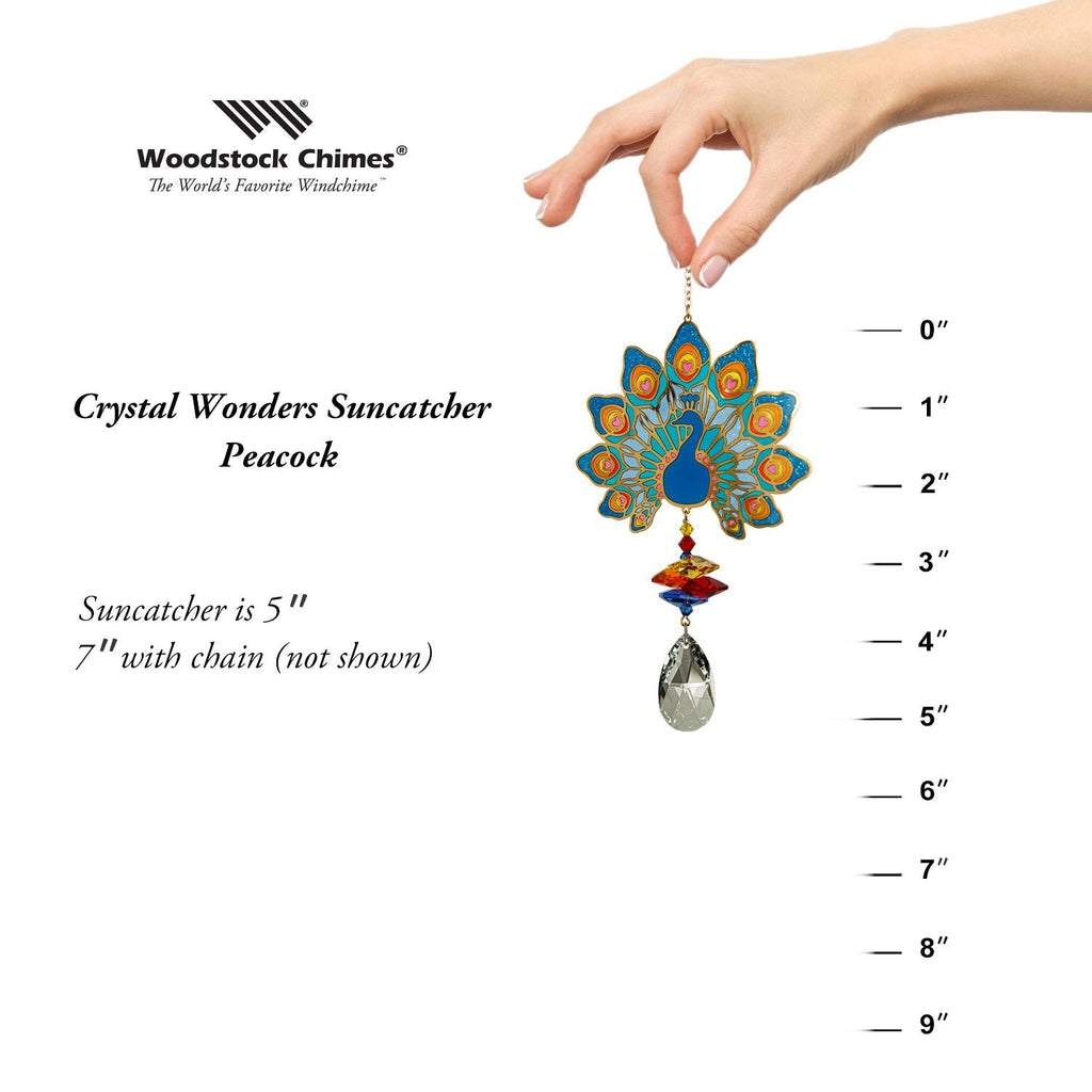Crystal Wonders - Peacock proportion image