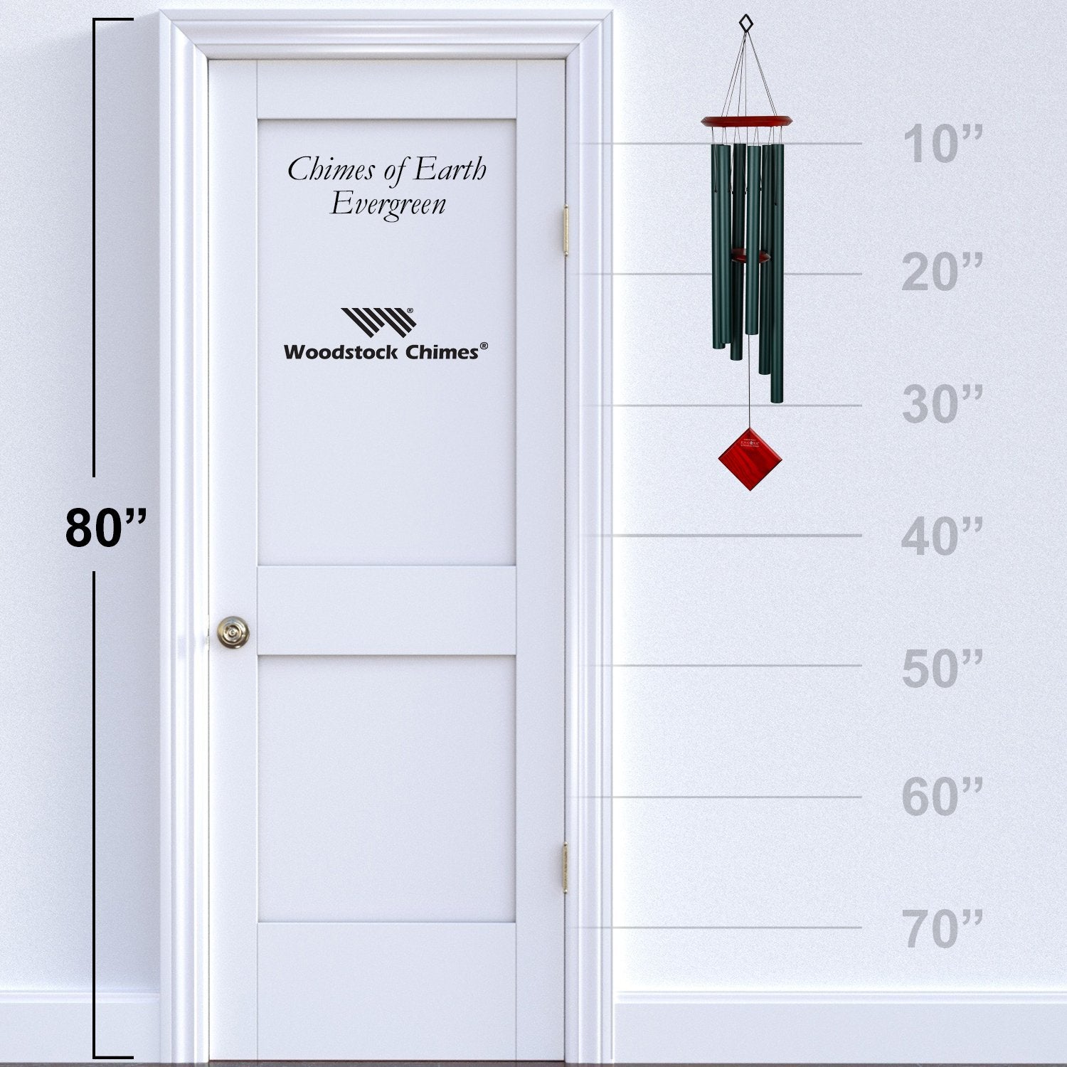 Encore Chimes of Earth Evergreen by Woodstock Chimes