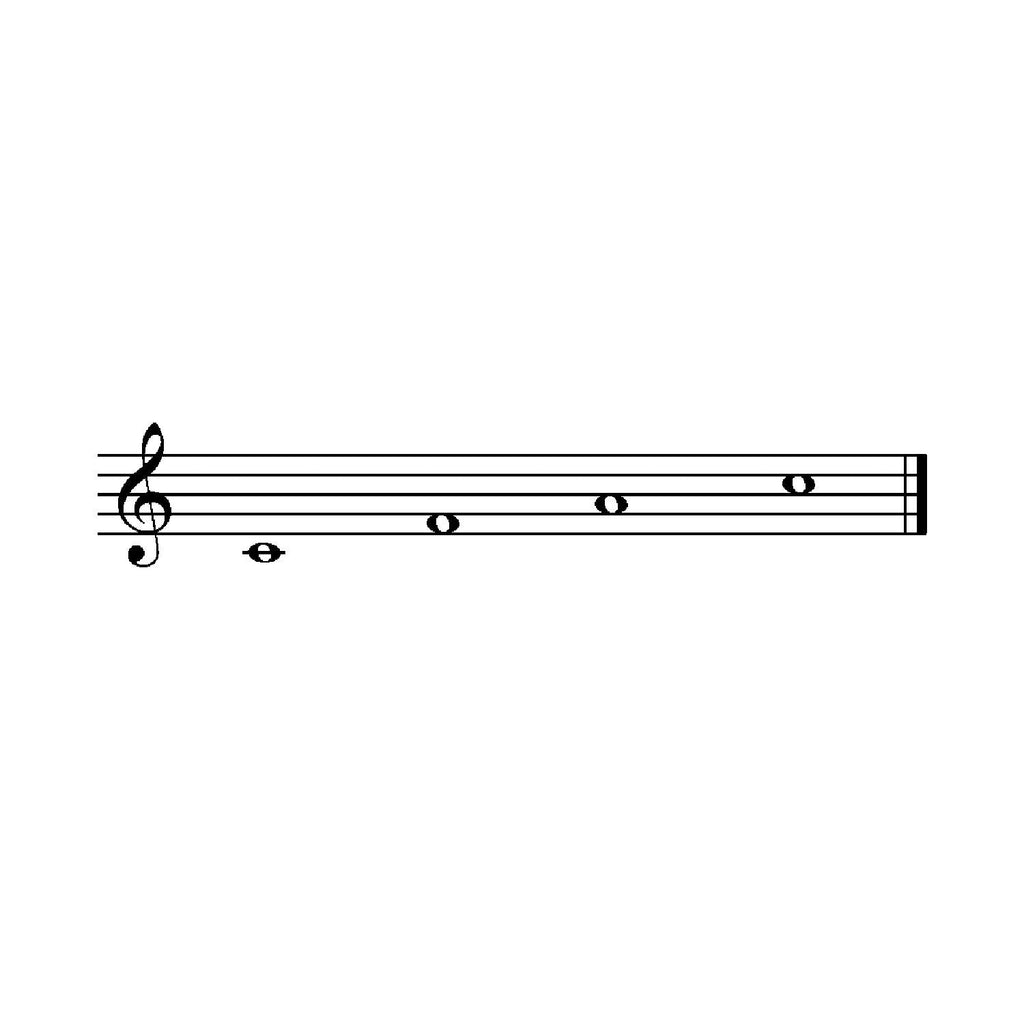 Equestrian Spirit Chime musical scale