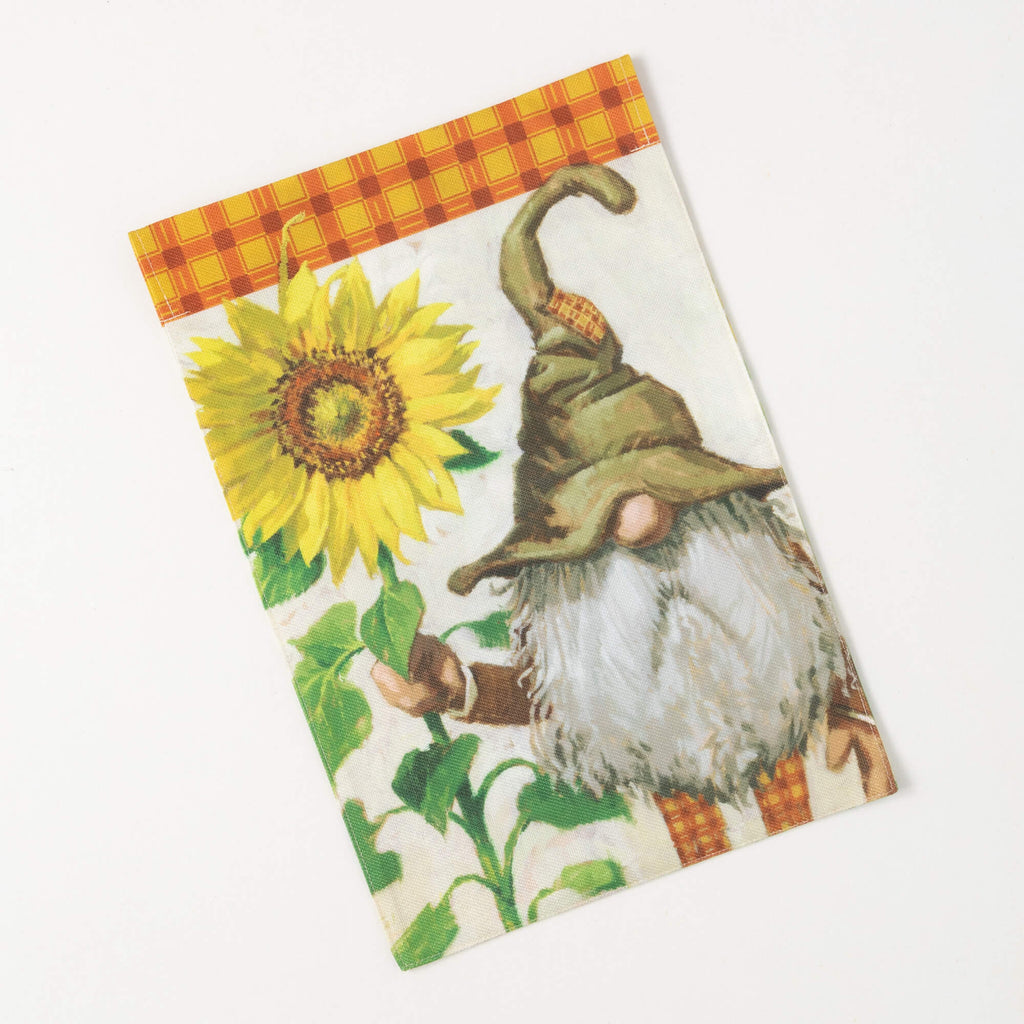 Gygi Sunflower Gnome Flag     