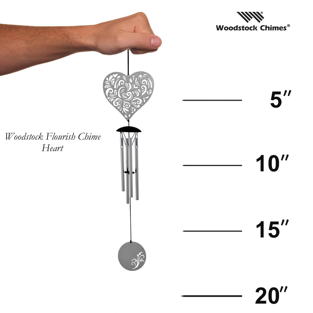 Flourish Chime - Heart proportion image
