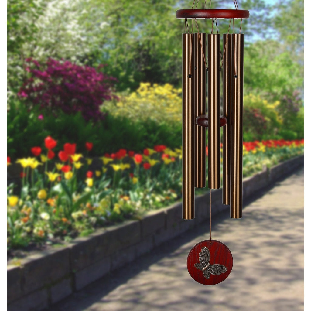 Habitats Chime - Bronze, Butterfly lifestyle image