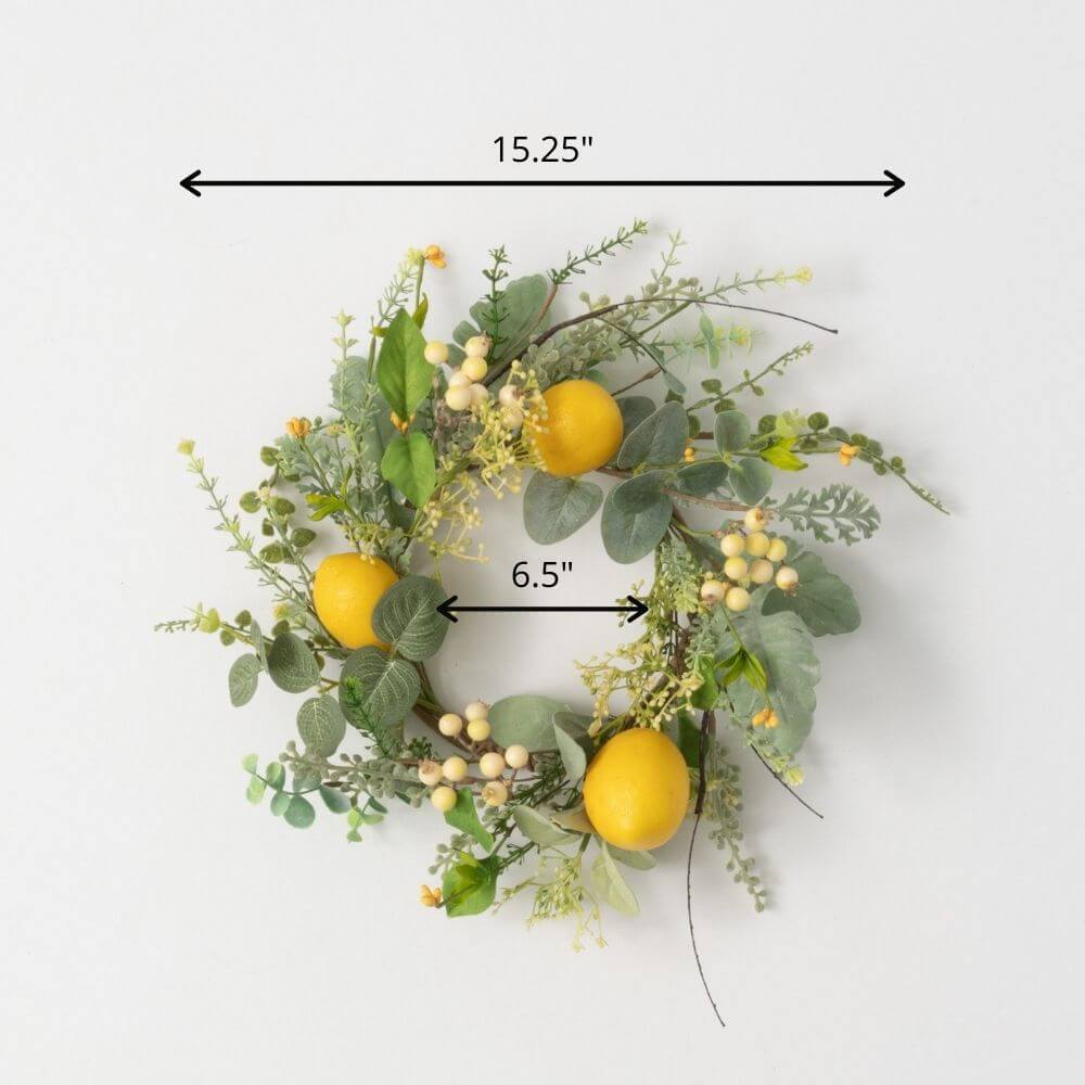 6.5" Herb/Lemon Accent Ring   