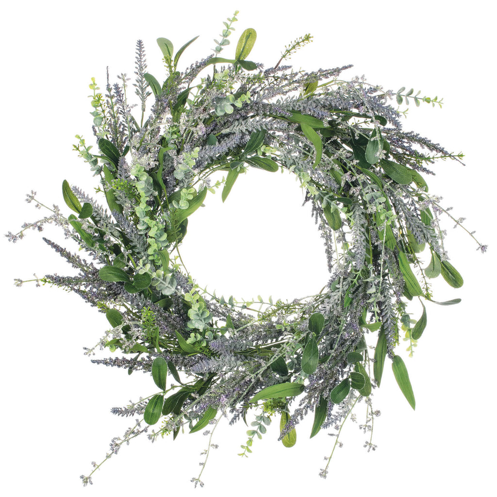 Lavender Wreath               