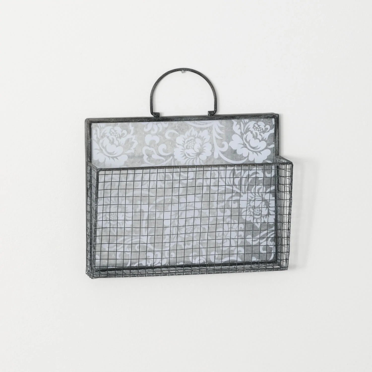 floral mesh (silver) : : Home