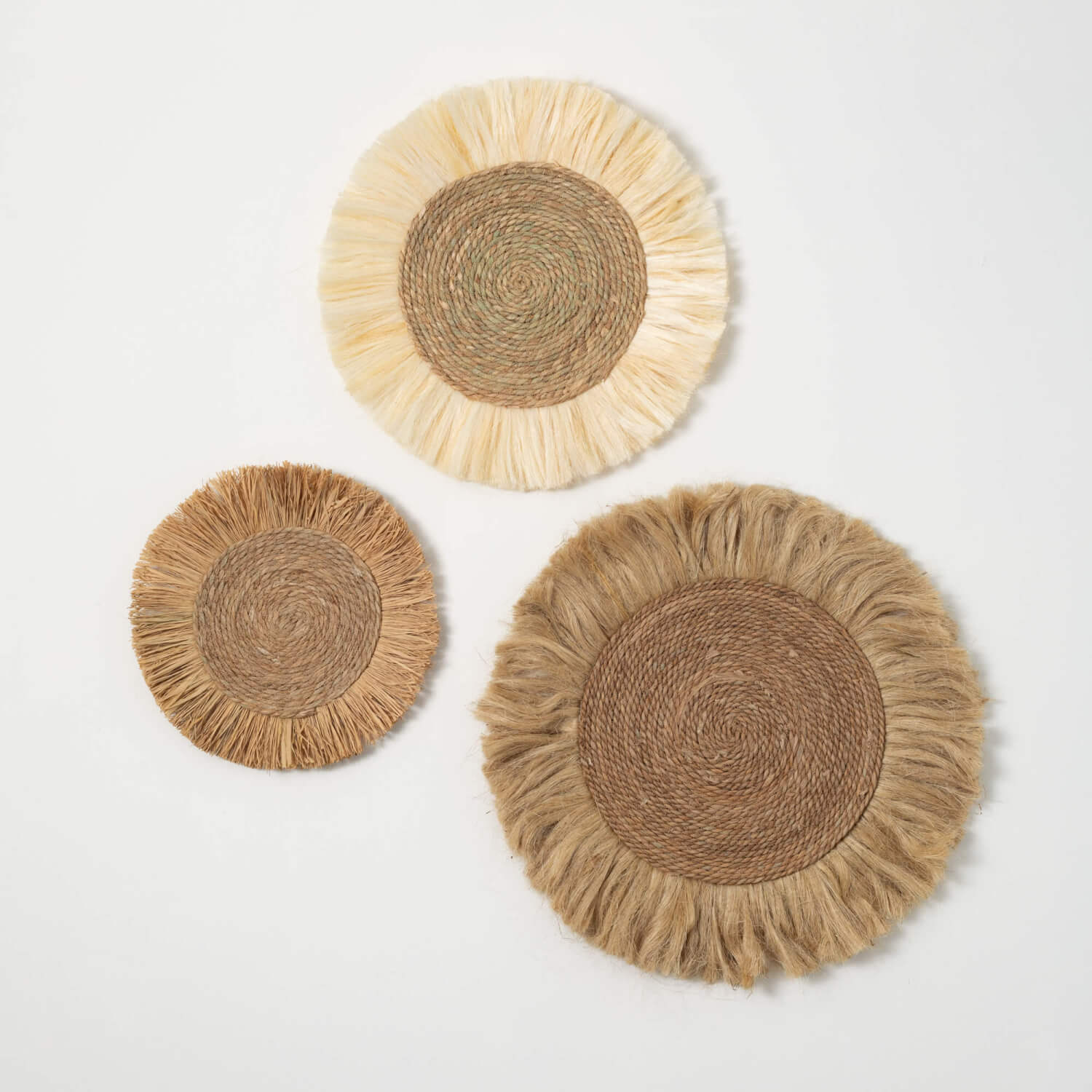 Rattan Trio Earring Holders