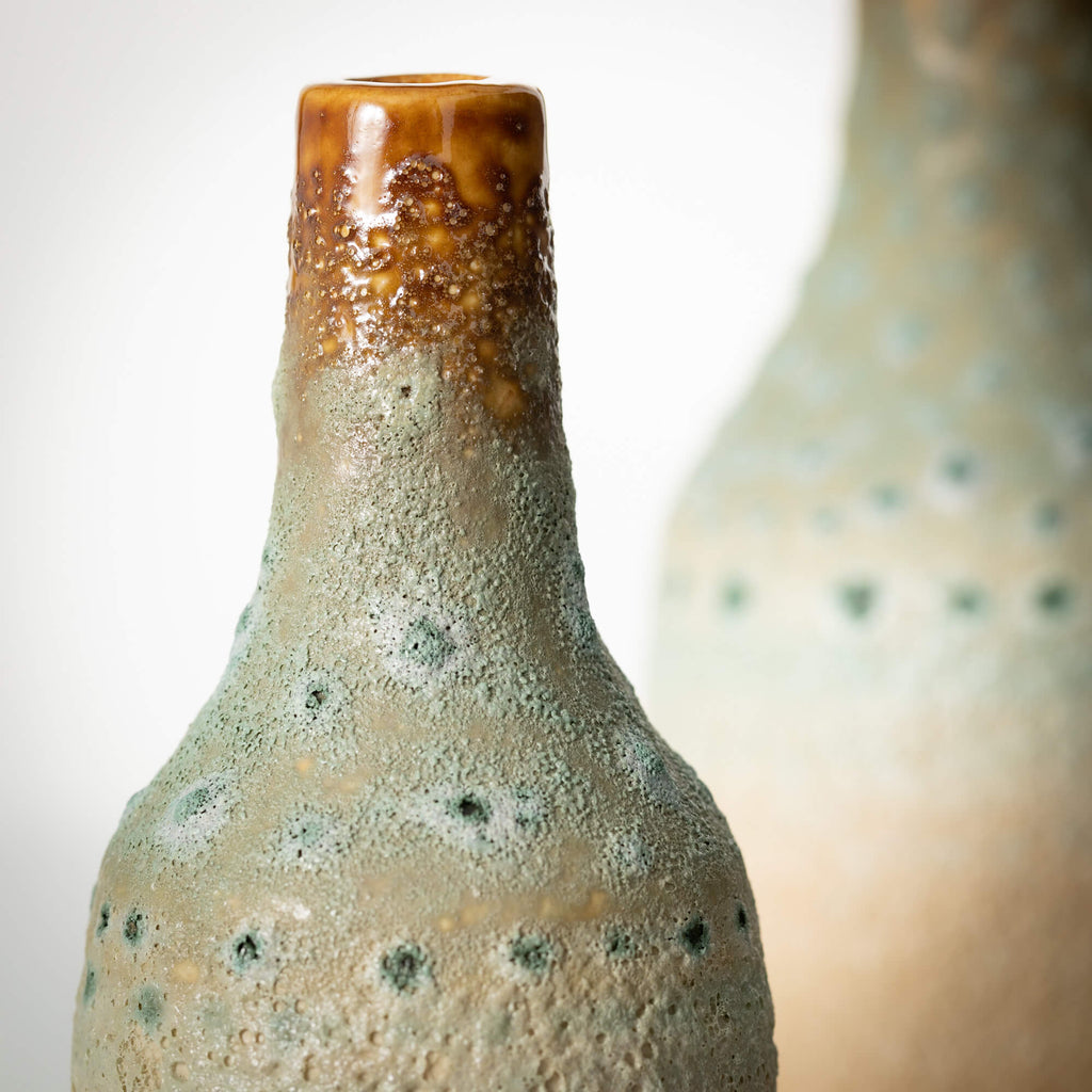 Distressed Rustic Vase Set    