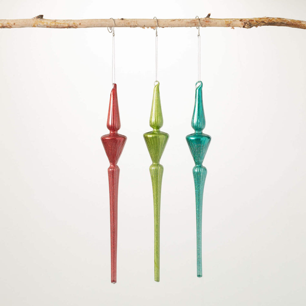 Extra-Long Finial Ornament Set