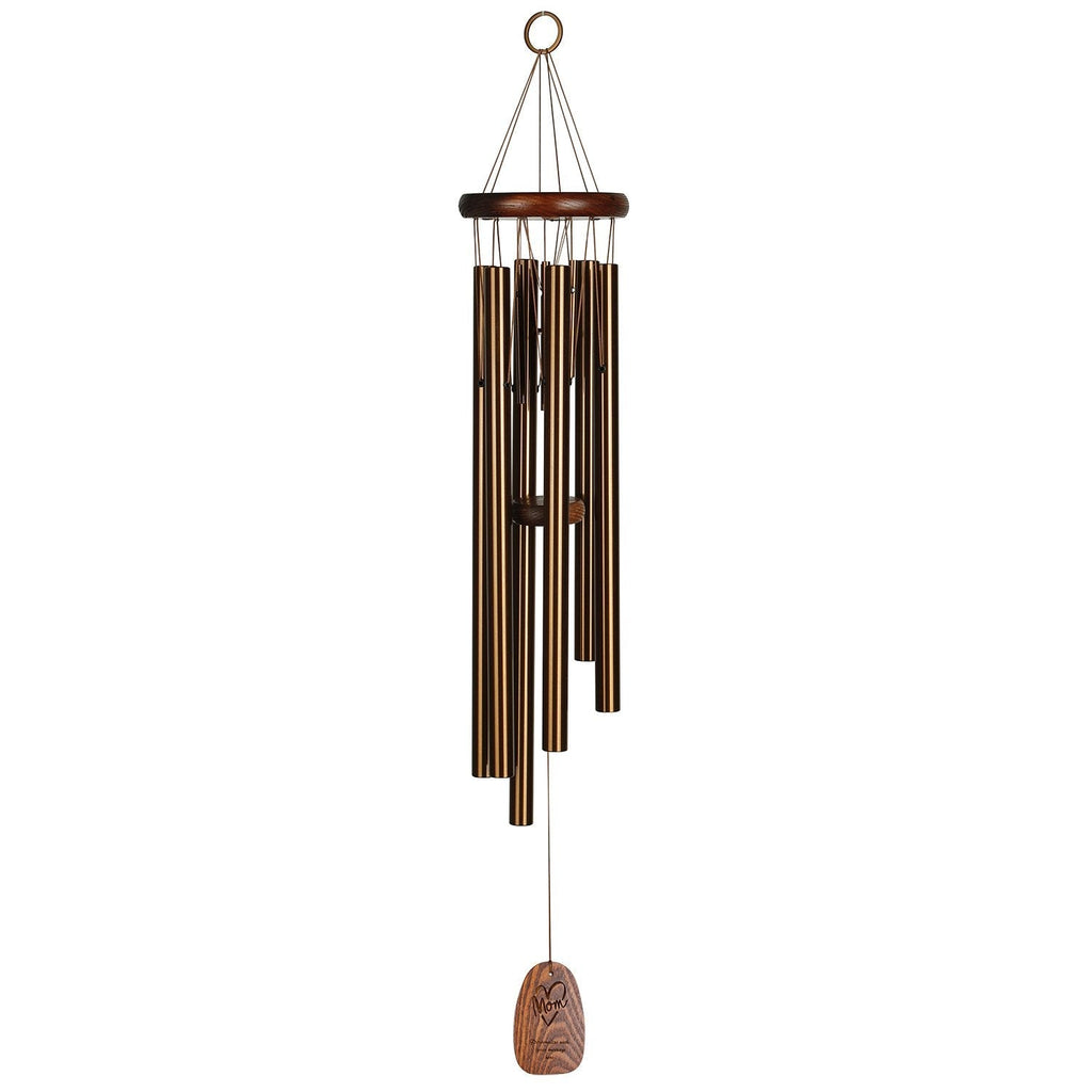 Personalize It! Mom Heart - Pachelbel Canon Chime - Bronze full product image