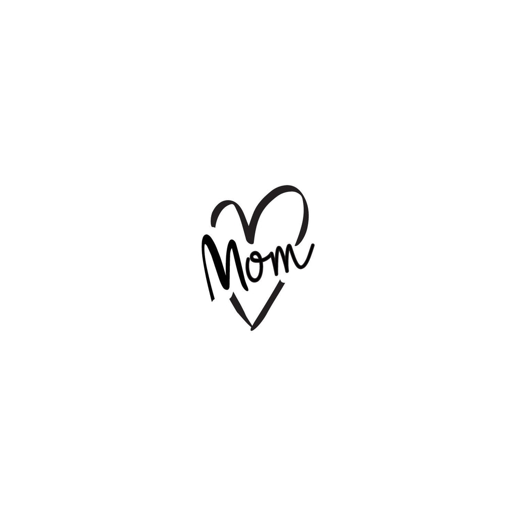 Personalize It! Mom Heart - Pachelbel Canon Chime - Bronze graphic image