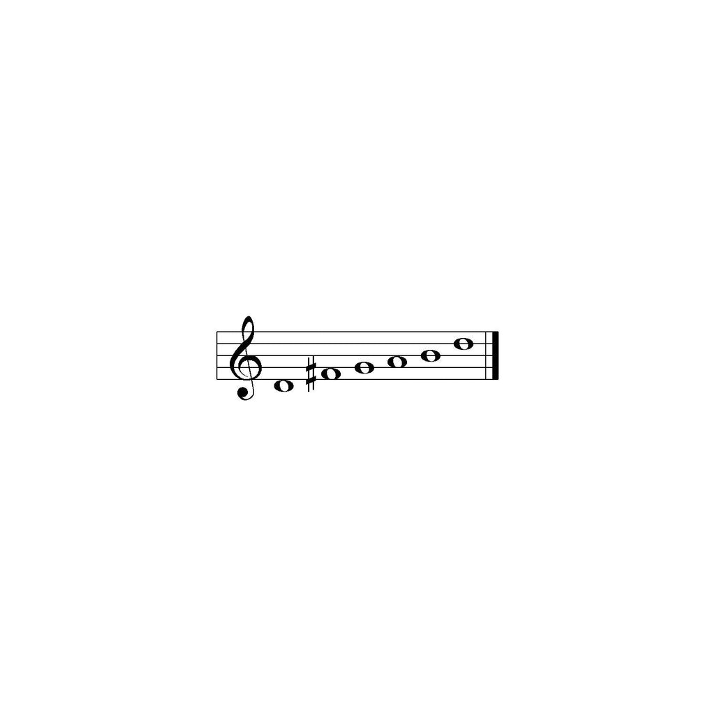 Personalize It! Mr+Mrs - Pachelbel Canon Chime - Bronze musical scale