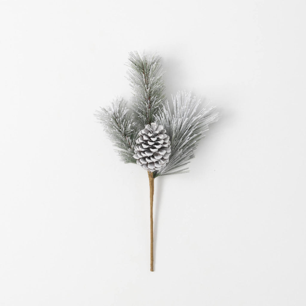 12pcs Natural Pine Cone Picks Christmas Pinecone Sprays Medium Pinecones  Picks With Wired Stems 8.3 Inch Tall For Xmas,a