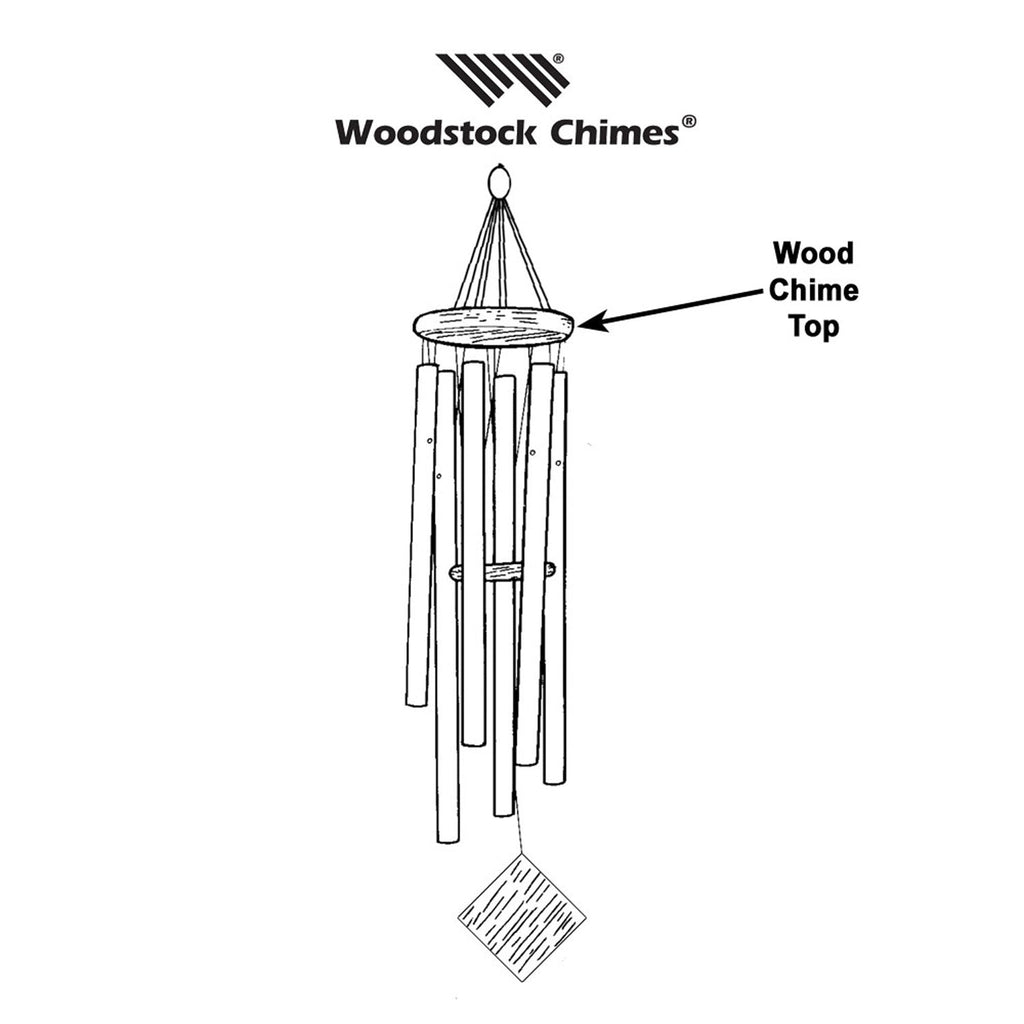 5.25-inch Wood Chime Top for Encore Chimes alternate image