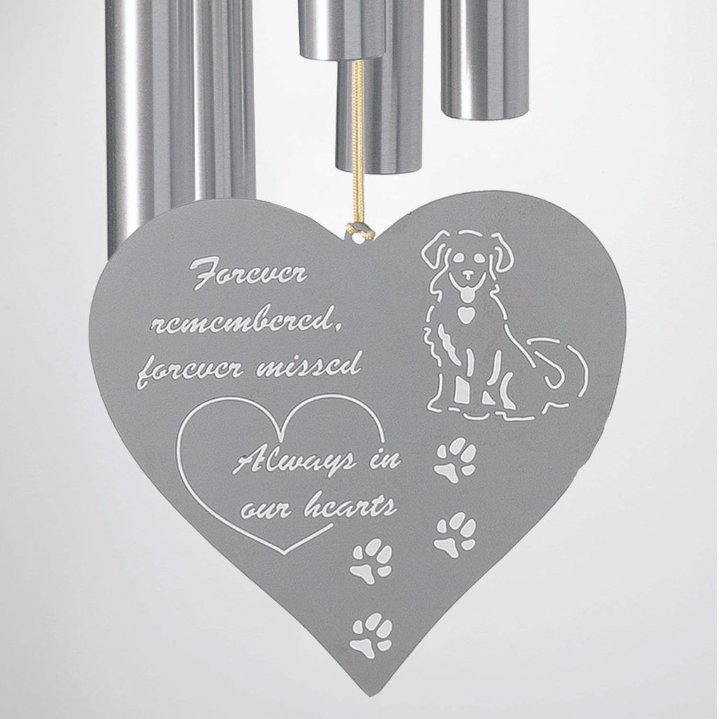 Chimes of Remembrance - Forever Heart, Dog closeup image